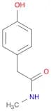Benzeneacetamide, 4-hydroxy-N-methyl-