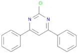 Pyrimidine, 2-chloro-4,6-diphenyl-
