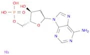 5'-Adenylic acid, 2'-deoxy-, sodium salt (1:2)