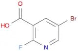 3-Pyridinecarboxylic acid, 5-bromo-2-fluoro-