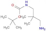 Carbamic acid, N-(3-amino-2,2-dimethylpropyl)-, 1,1-dimethylethyl ester