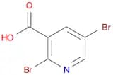 3-Pyridinecarboxylic acid, 2,5-dibromo-