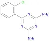 6-(2-Chlorophenyl)-1,3,5-triazine-2,4-diamine