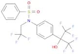 Benzenesulfonamide, N-(2,2,2-trifluoroethyl)-N-[4-[2,2,2-trifluoro-1-hydroxy-1-(trifluoromethyl)et…