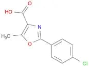 2-(4-Chlorophenyl)-5-methyloxazole-4-carboxylic acid