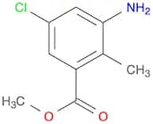 Benzoic acid, 3-aMino-5-chloro-2-Methyl-, Methyl ester