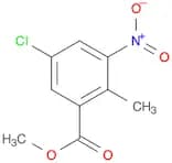 Benzoic acid, 5-chloro-2-methyl-3-nitro-, methyl ester
