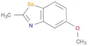 Benzoselenazole, 5-methoxy-2-methyl-