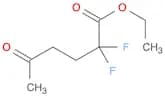 Hexanoic acid, 2,2-difluoro-5-oxo-, ethyl ester