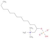 Ethanaminium, 2-[[(dodecyloxy)hydroxyphosphinyl]oxy]-N,N,N-trimethyl-, inner salt