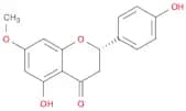 4H-1-Benzopyran-4-one, 2,3-dihydro-5-hydroxy-2-(4-hydroxyphenyl)-7-methoxy-, (2S)-