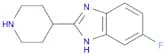 5-Fluoro-2-(piperidin-4-yl)-1H-benzimidazole