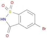 1,2-Benzisothiazol-3(2H)-One, 5-Bromo-, 1,1-Dioxide