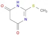 4,​6(1H,​5H)​-​Pyrimidinedione, 2-​(methylthio)​-