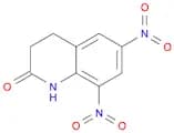 2(1H)-Quinolinone, 3,4-dihydro-6,8-dinitro-