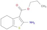 Propyl 2-amino-4,5,6,7-tetrahydro-1-benzothiophene-3-carboxylate