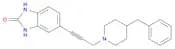 2H-Benzimidazol-2-one, 1,3-dihydro-5-[3-[4-(phenylmethyl)-1-piperidinyl]-1-propyn-1-yl]-