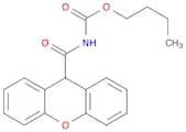 Carbamic acid, N-(9H-xanthen-9-ylcarbonyl)-, butyl ester