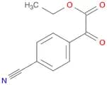 Benzeneacetic acid, 4-cyano-α-oxo-, ethyl ester