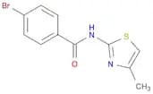 4-Bromo-n-(4-methyl-1,3-thiazol-2-yl)benzamide