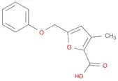 3-methyl-5-(phenoxymethyl)-2-furoic acid