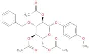 4-Methoxyphenyl 2,4,6-tri-o-acetyl-3-o-benzyl-β-d-glucopyranoside