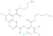 Ethanedioic acid, 1,2-bis[3,4,6-trichloro-2-[(pentyloxy)carbonyl]phenyl] ester
