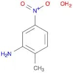 Benzenamine, 2-methyl-5-nitro-, hydrate (1:1)
