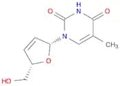 Thymidine, 2',3'-didehydro-3'-deoxy-