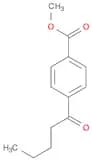 Benzoic acid, 4-(1-oxopentyl)-, methyl ester
