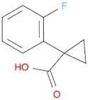 Cyclopropanecarboxyl​ic acid, 1-​(2-​fluorophenyl)​-