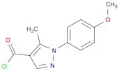 1-(4-Methoxyphenyl)-5-methyl-1h-pyrazole-4-carbonyl chloride
