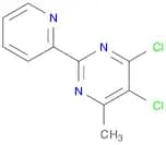 4,5-Dichloro-6-methyl-2-(2-pyridyl)pyrimidine