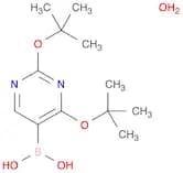 2,4-Di(tert-butoxy)pyrimidin-5-ylboronic acid hydrate