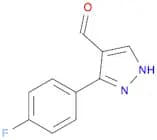 5-(4-Fluorophenyl)-1H-pyrazole-4-carbaldehyde