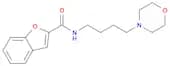 2-Benzofurancarboxamide, N-[4-(4-morpholinyl)butyl]-