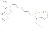 Benzothiazolium, 3-ethyl-2-[7-(3-ethyl-2(3H)-benzothiazolylidene)-1,3,5-heptatrien-1-yl]-, iodide …