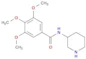 Benzamide, 3,​4,​5-​trimethoxy-​N-​3-​piperidinyl-