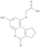 [(7-Methyl-4-oxo-1,2,3,4-tetrahydrocyclopenta[c]chromen-9-yl)oxy]acetic acid