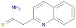 2-(quinolin-2-yl)ethanethioamide