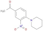 1-(3-Nitro-4-piperidinophenyl)-1-ethanone