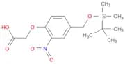 2-[4-(tert-Butyldimethylsilyloxymethyl)-2-nitrophenoxy]acetic acid