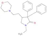 1-ethyl-4-[2-(morpholin-4-yl)ethyl]-3,3-diphenylpyrrolidin-2-one
