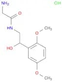 2-Amino-N-(2-(2,5-dimethoxyphenyl)-2-hydroxyethyl)acetamide hydrochloride