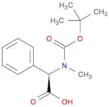 Benzeneacetic acid, α-[[(1,1-dimethylethoxy)carbonyl]methylamino]-, (αR)-