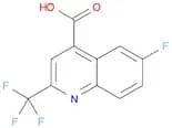 6-Fluoro-2-(trifluoromethyl)quinoline-4-carboxylic acid