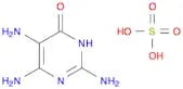 4(1H)-Pyrimidinone, 2,5,6-triamino-, sulfate (1:1) (9CI)