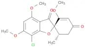 (2S,6'R)-7-chloro-2',4,6-trimethoxy-6'-methyl-3H-spiro[1-benzofuran-2,1'-cyclohexan]-2'-ene-3,4'-d…