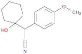 1-(Hydroxycyclohexyl)-(4-methoxyphenyl)acetonitrile