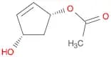 (1R,4S)-4-hydroxycyclopent-2-enyl acetate